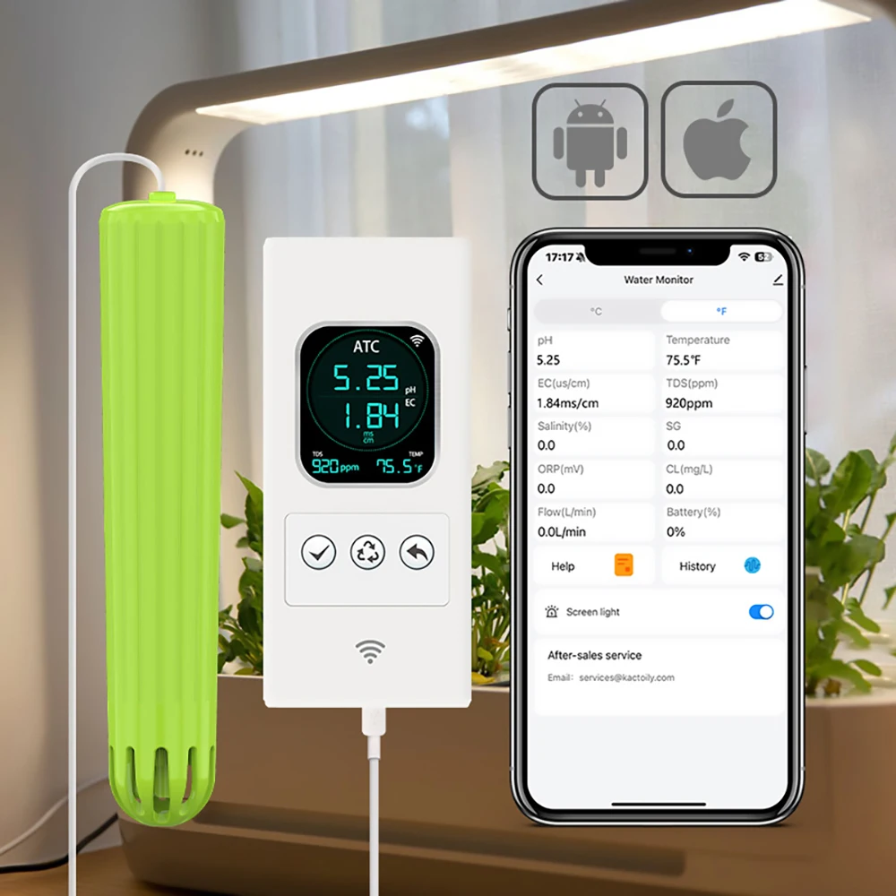 Kactoily 4-in-1 WiFi Sensor Ur - مراجعة Urban Farming Indoor وسعره