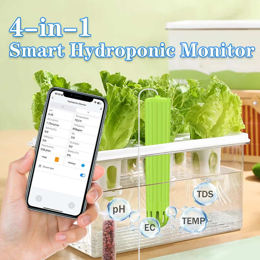 Kactoily 4-in-1 WiFi Sensor Ur - مراجعة Urban Farming Indoor وسعره